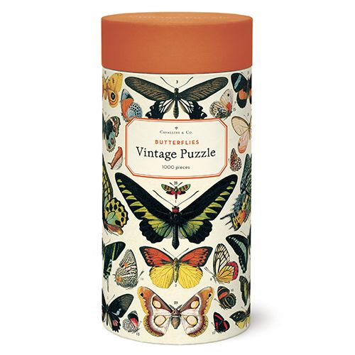 Rompecabezas Vintage Butterflies