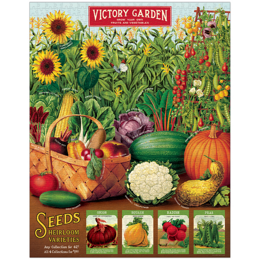 Rompecabezas Vintage Victory Garden