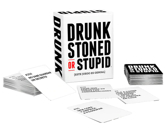 Drunk, Stoned or Stupid: Juego de Mesa Asmodee (18+)