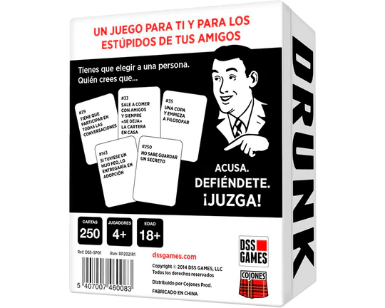 Drunk, Stoned or Stupid: Juego de Mesa Asmodee (18+)