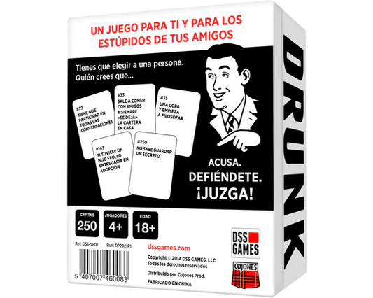 Drunk, Stoned or Stupid: Juego de Mesa Asmodee (18+)