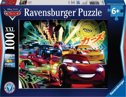 Cars Neon: Rompecabezas 100 Piezas Disney Ravensburger
