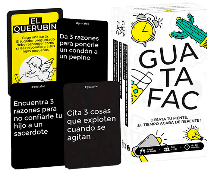 Guatafac: Juego de Mesa Asmodee (18+)