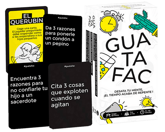 Guatafac: Juego de Mesa Asmodee (18+)