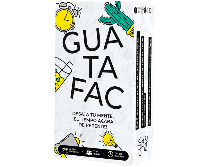 Guatafac: Juego de Mesa Asmodee (18+)