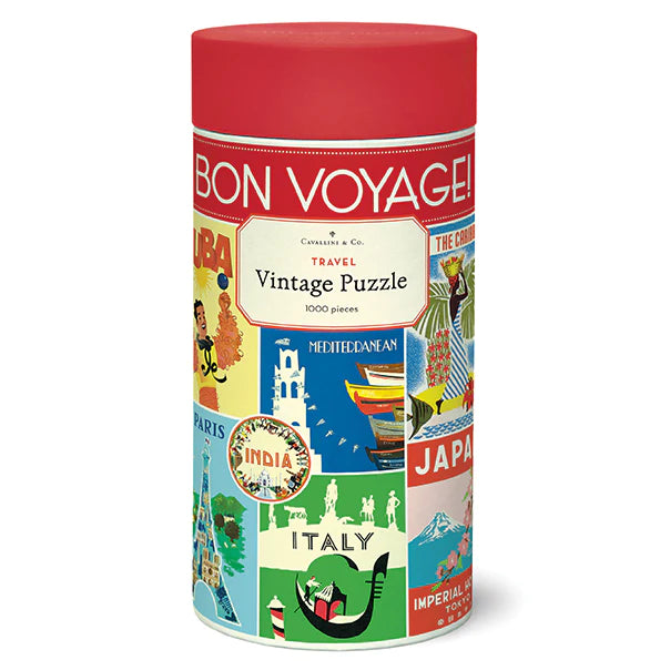 Rompecabezas Vintage Travel