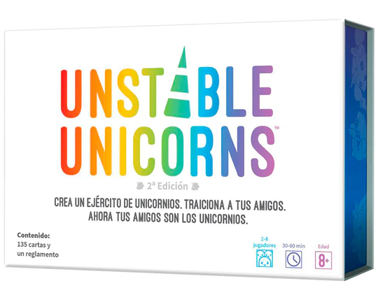 Unstable Unicorns: Juego de Mesa Asmodee ESPAÑOL