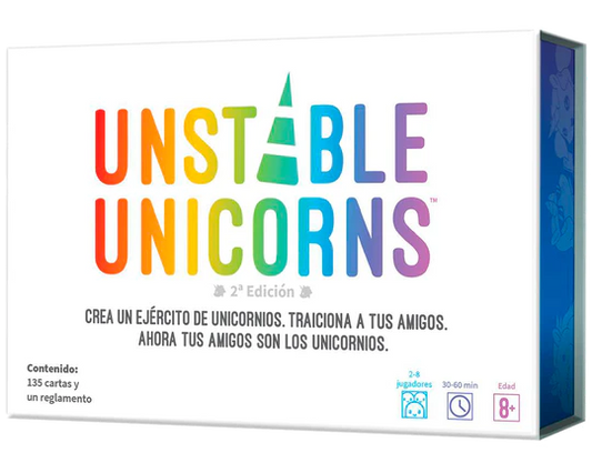 Unstable Unicorns: Juego de Mesa Asmodee ESPAÑOL